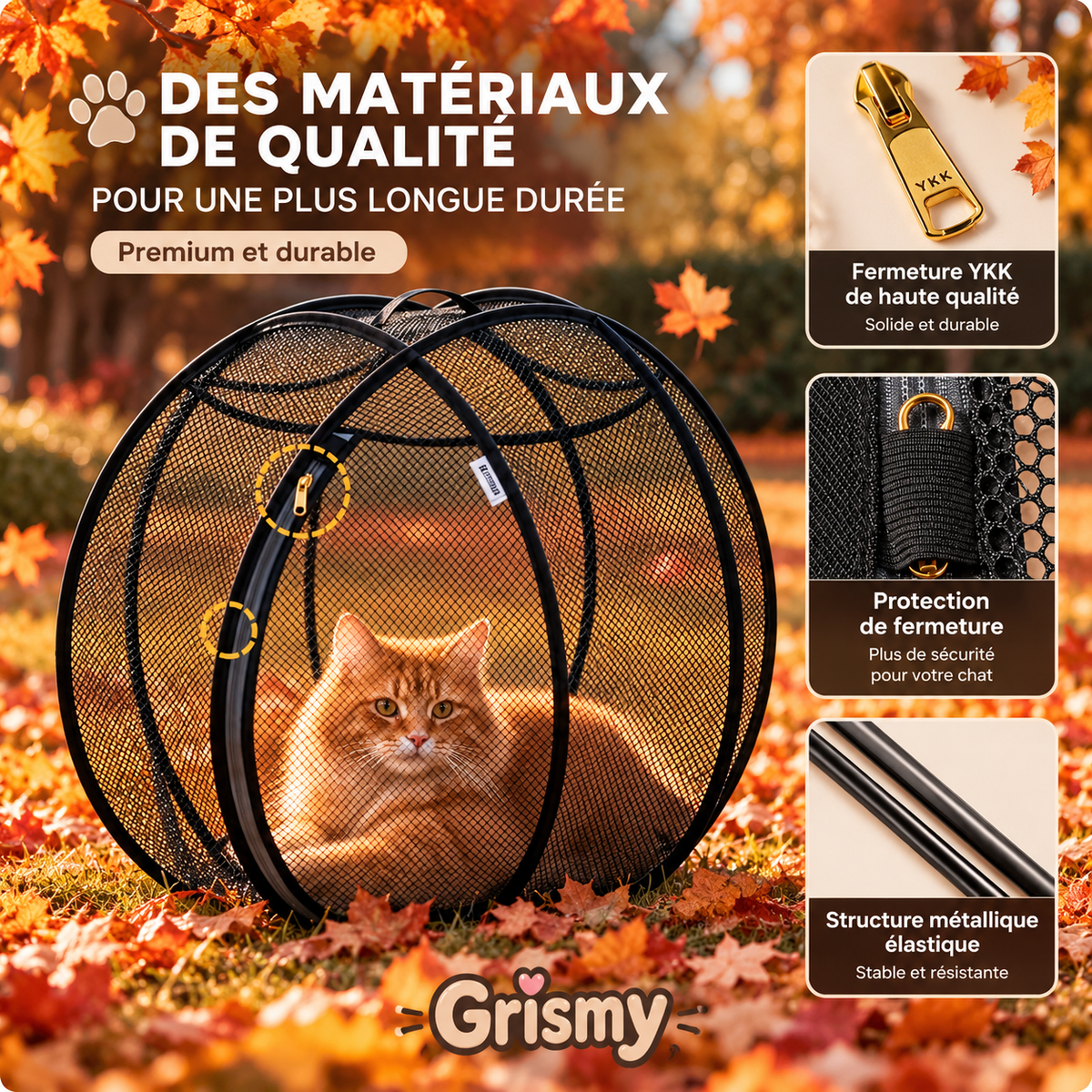 PanoCat – enclos extérieur pour chat